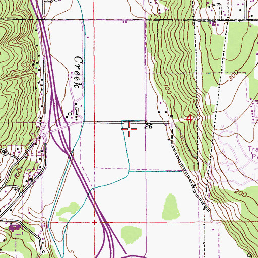 Topographic Map of Northshore YMCA, WA