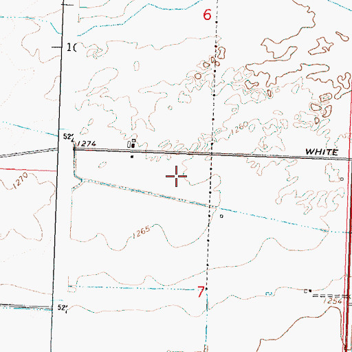Topographic Map of Quincy Golf Course, WA