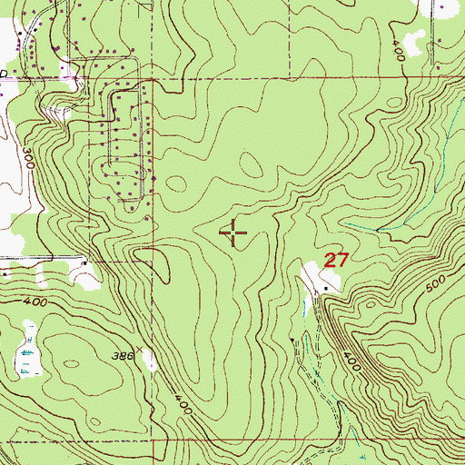 Topographic Map of Eaglemont Golf Course, WA