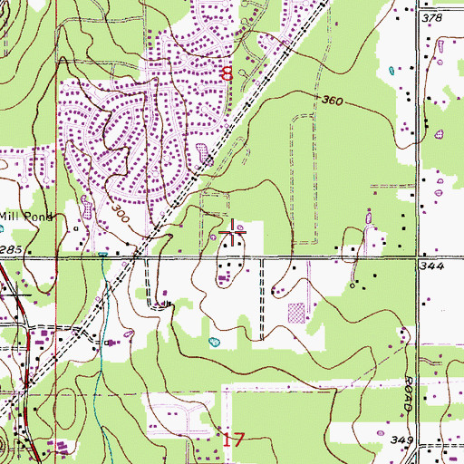 Topographic Map of Light of the Cross Lutheran, WA