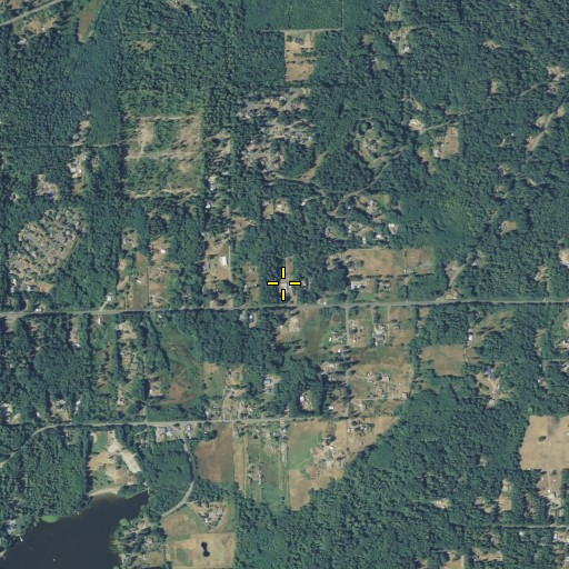 Aerial/Satellite Image of Evergreen Baptist Church, WA