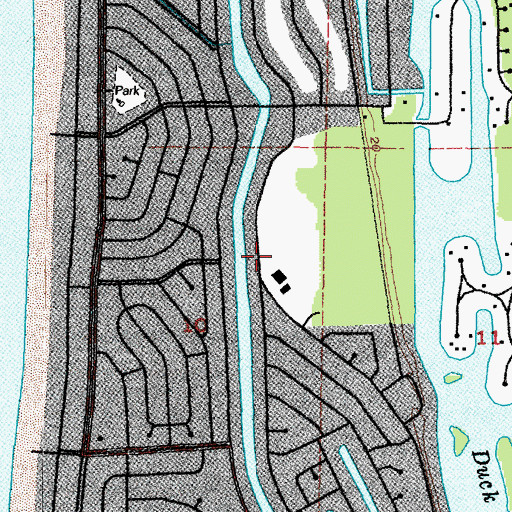 Topographic Map of Faith Community Church, WA