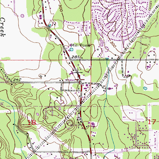 Topographic Map of Northview Community Church, WA