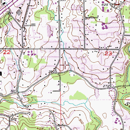 Topographic Map of Church of the Good Shepherd, WA