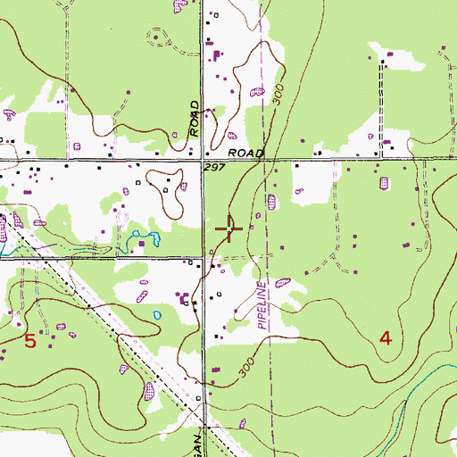 Topographic Map of Northside Community Church, WA