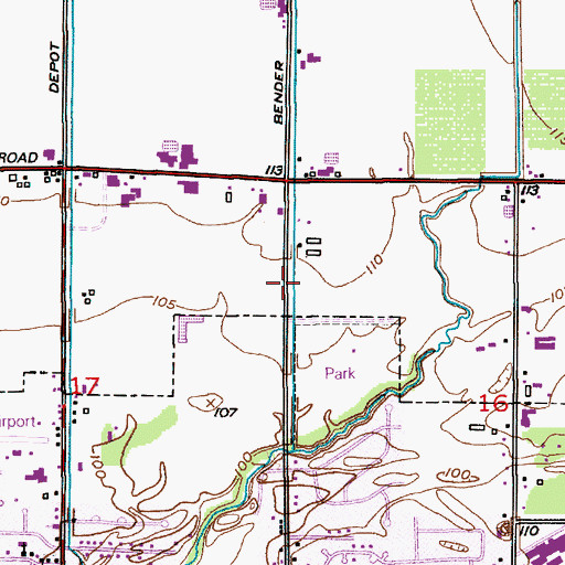 Topographic Map of Sonlight Community Christian Reformed Church, WA