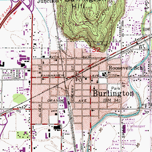 Topographic Map of Tierra Nueva, WA