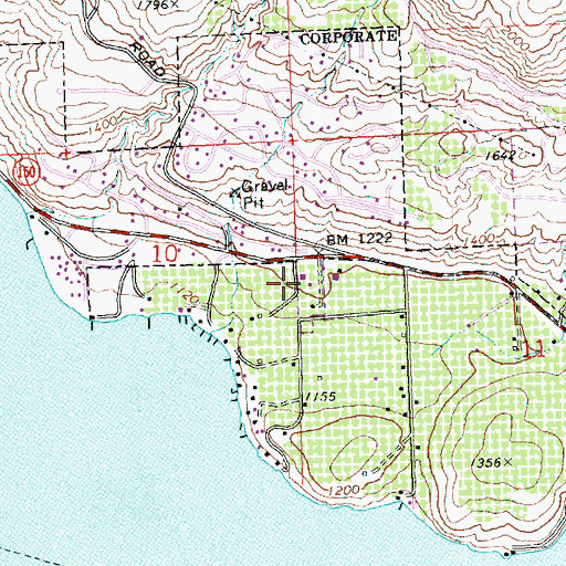 Topographic Map of The Church of Jesus Christ of Latter Day Saints, WA