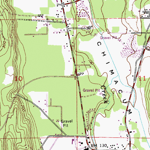 Topographic Map of The Church of Jesus Christ of Latter Day Saints, WA
