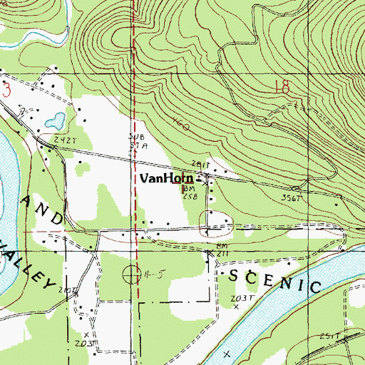 Topographic Map of Kingdom Hall of Jehovahs Witnesses, WA
