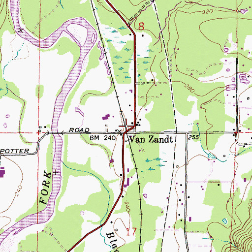 Topographic Map of Church of the Nazarene, WA