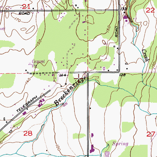 Topographic Map of Kingdom Hall of Jehovahs Witnesses, WA