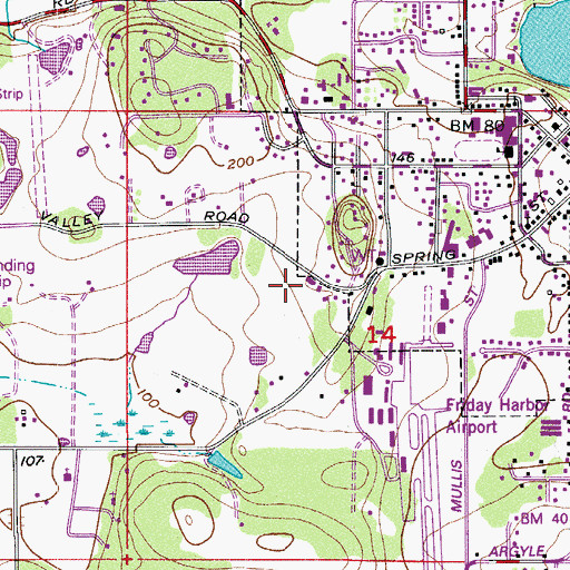 Topographic Map of The Church of Jesus Christ of Latter Day Saints, WA