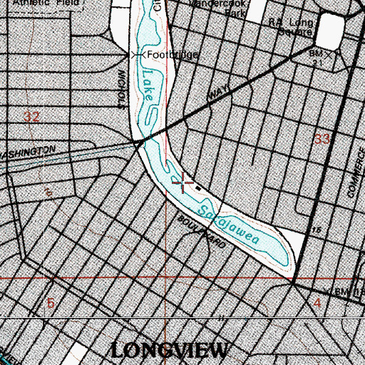 Topographic Map of First Church of Christ Scientist, WA