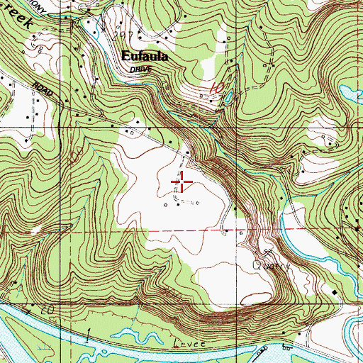 Topographic Map of Longview Laestadian Lutheran Church, WA