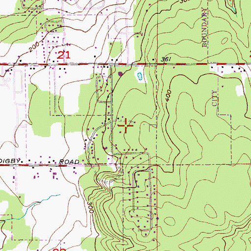 Topographic Map of Kingdom Hall of Jehovahs Witnesses, WA
