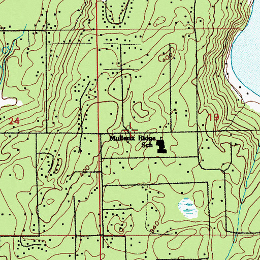 Topographic Map of The Church of Jesus Christ of Latter Day Saints, WA