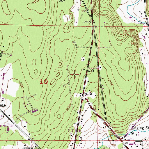 Topographic Map of Church of the Nazarene, WA
