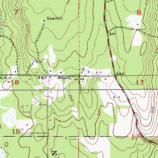 Topographic Map of Kingdom Hall of Jehovahs Witnesses, WA