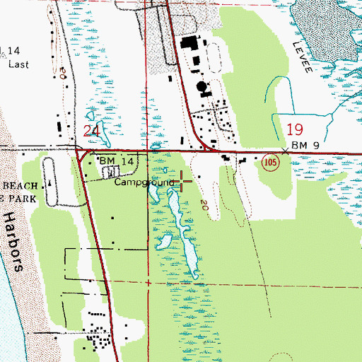 Topographic Map of The Church of Jesus Christ of Latter Day Saints, WA