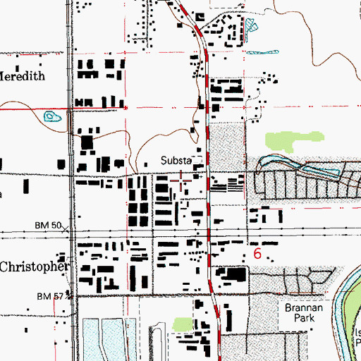 Topographic Map of White River Buddhist Temple, WA