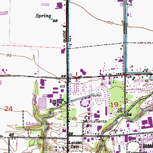 Topographic Map of Word of Life World Outreach Center, WA