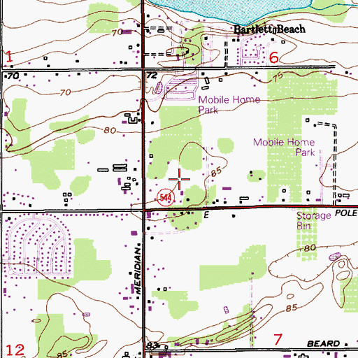 Topographic Map of Guru Nanak Gursikh Gurudwara, WA