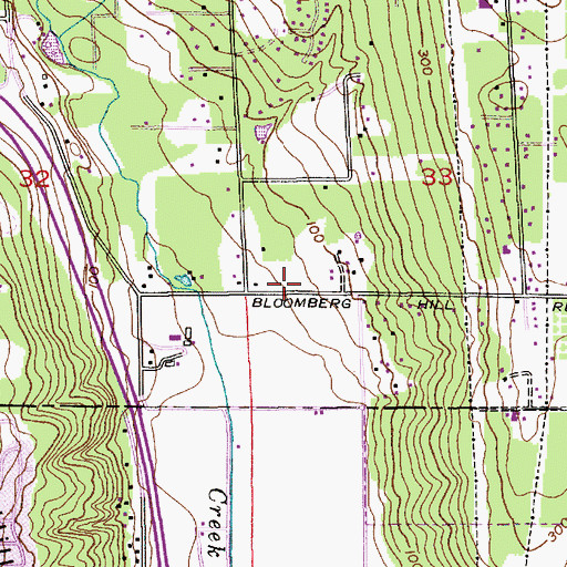 Topographic Map of Korean Community Presbyterian Church, WA