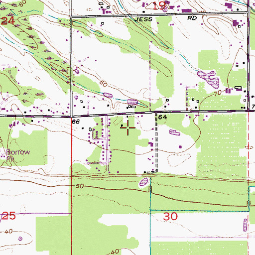 Topographic Map of Grace Harbor Farms Museum, WA
