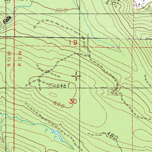 Topographic Map of Clallam Bay Correction Center Sewage Treatment Plant, WA