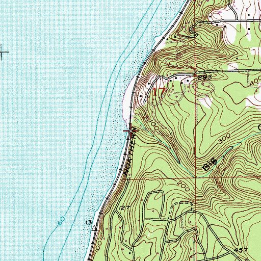 Topographic Map of Mukilteo Water District Sewage Treatment Plant, WA