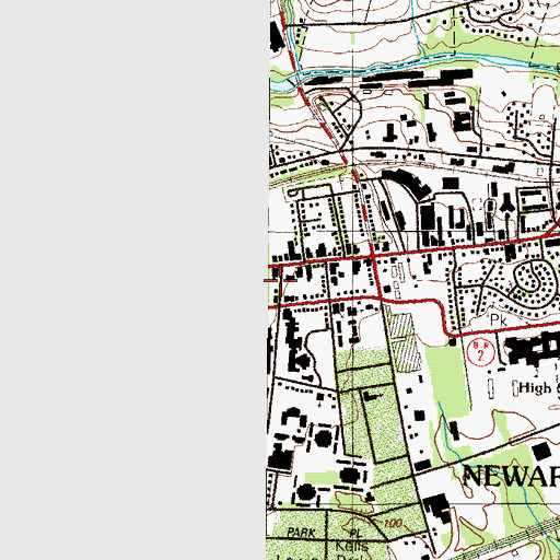 Topographic Map of Aetna Hose, Hook and Ladder Company Station 9A, DE