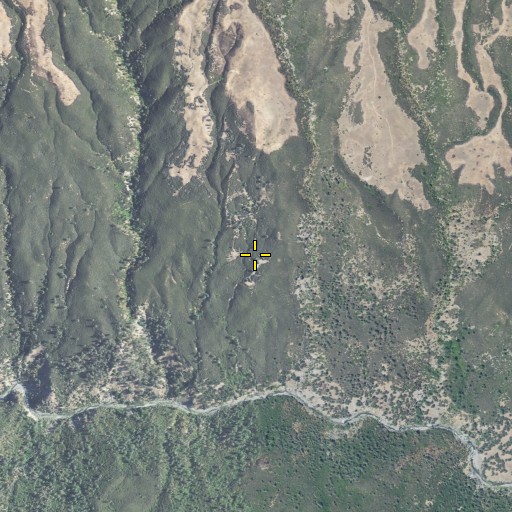 Aerial/Satellite Image of Hard Spring, CA