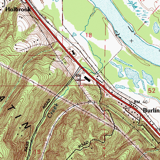 Topographic Map of Native American Rehabilitation Association of the Northwest Treatment Center, OR