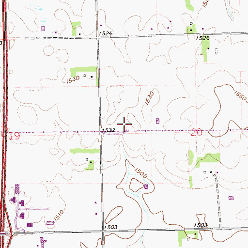 Topographic Map of Twelve - Step Living Corporation Tallgrass Recovery Center, SD