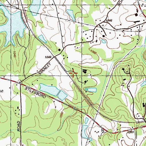 Topographic Map of Devereaux Advanced Behavioral Center, GA