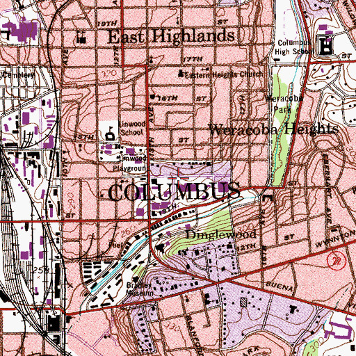 Topographic Map of Quality Healthcare Partnership, GA