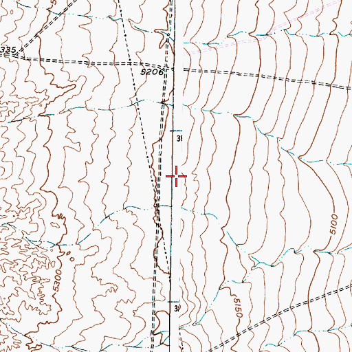 Topographic Map of Atrisco Heritage Academy High School, NM