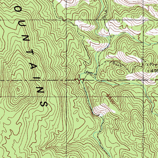 Topographic Map of Caada Del Oro Trailhead, AZ