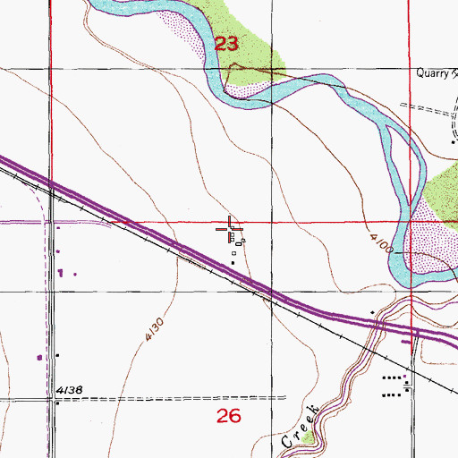 Topographic Map of Timpas Feedyard, CO