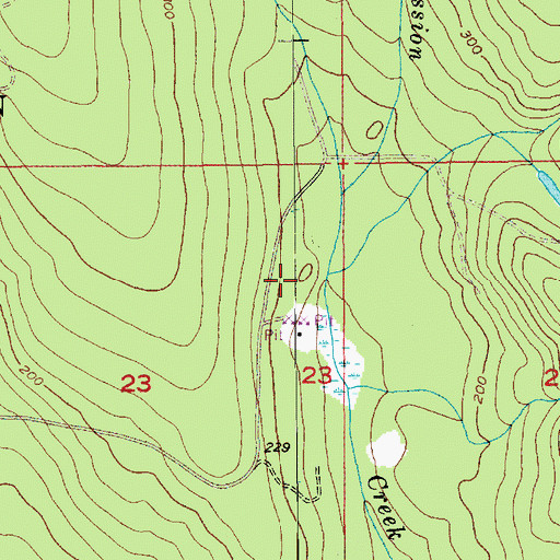 Topographic Map of Mission Highlands, WA