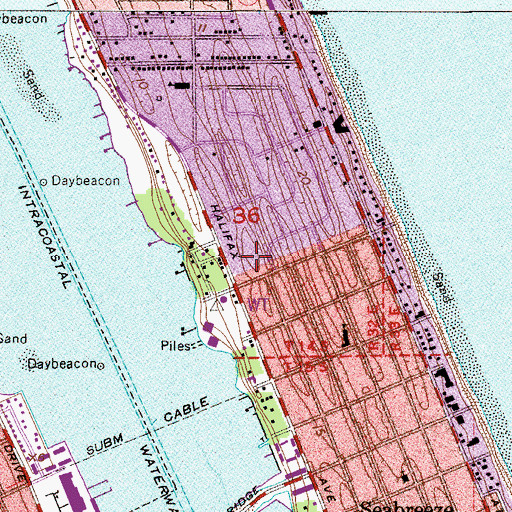 Topographic Map of Our Lady of Lourdes Community Center, FL