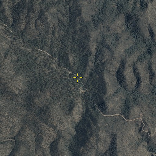 Aerial/Satellite Image of Bearhide Spring, AZ