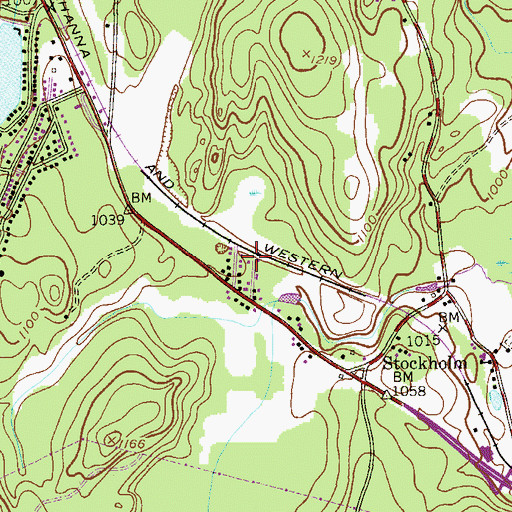 Topographic Map of Hardyston Township Fire Department Company 1 Headquarters, NJ