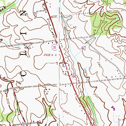 Topographic Map of Annandale Hose Company 1 Station 2, NJ