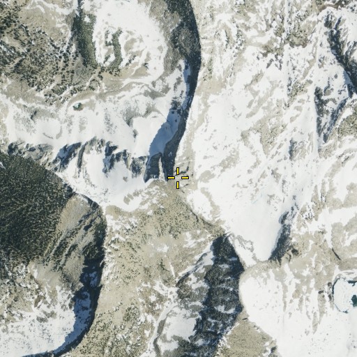 Aerial/Satellite Image of Mount Hooper, CA