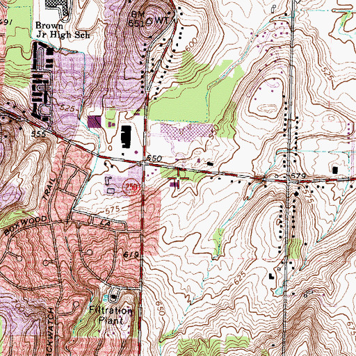 Topographic Map of Crest Manor Living and Rehabilitation Center, NY