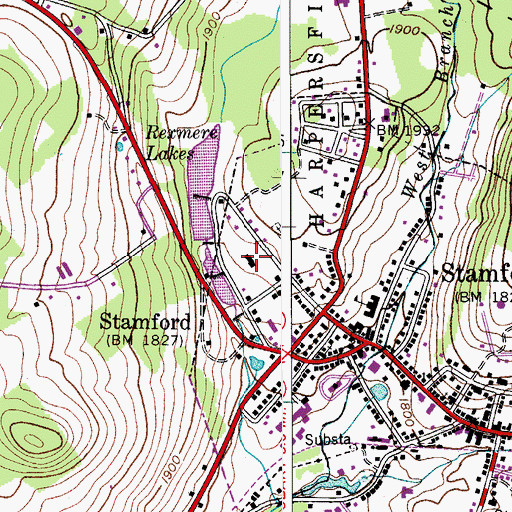 Topographic Map of Robinson Terrace, NY