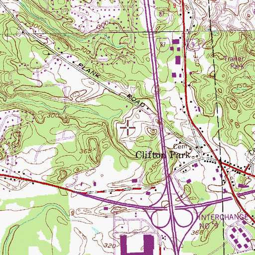 Topographic Map of Schuyler Ridge Nursing Home, NY