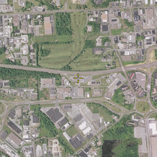 Aerial/Satellite Image of DeWitt Rest Area, NY